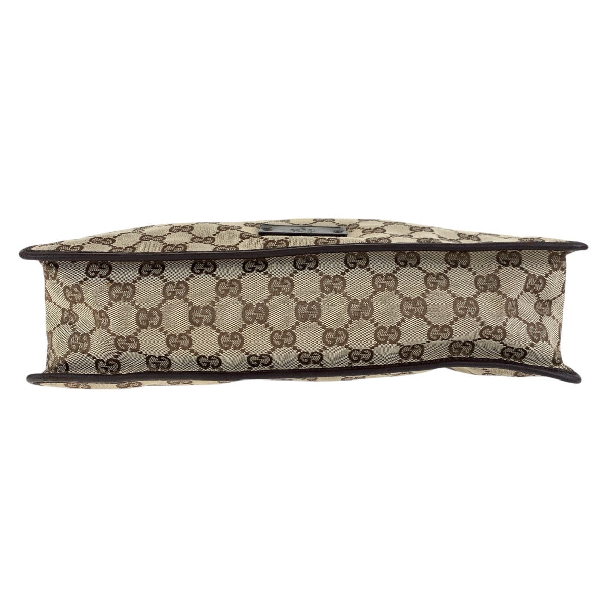 15824
GUCCI グッチ ブラウン ゴールド金具 GGキャンバス 90656 ショルダーバッグ  レディース