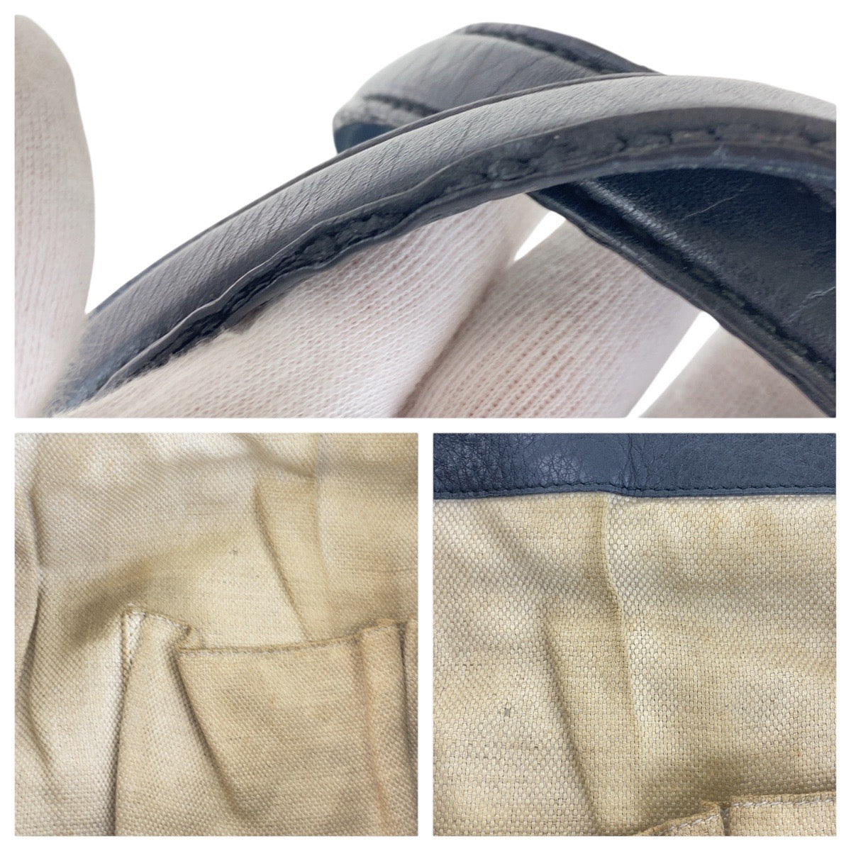 15830
 GUCCI Soho Black Silver Hardware Leather Shoulder Bag 282309 Women's