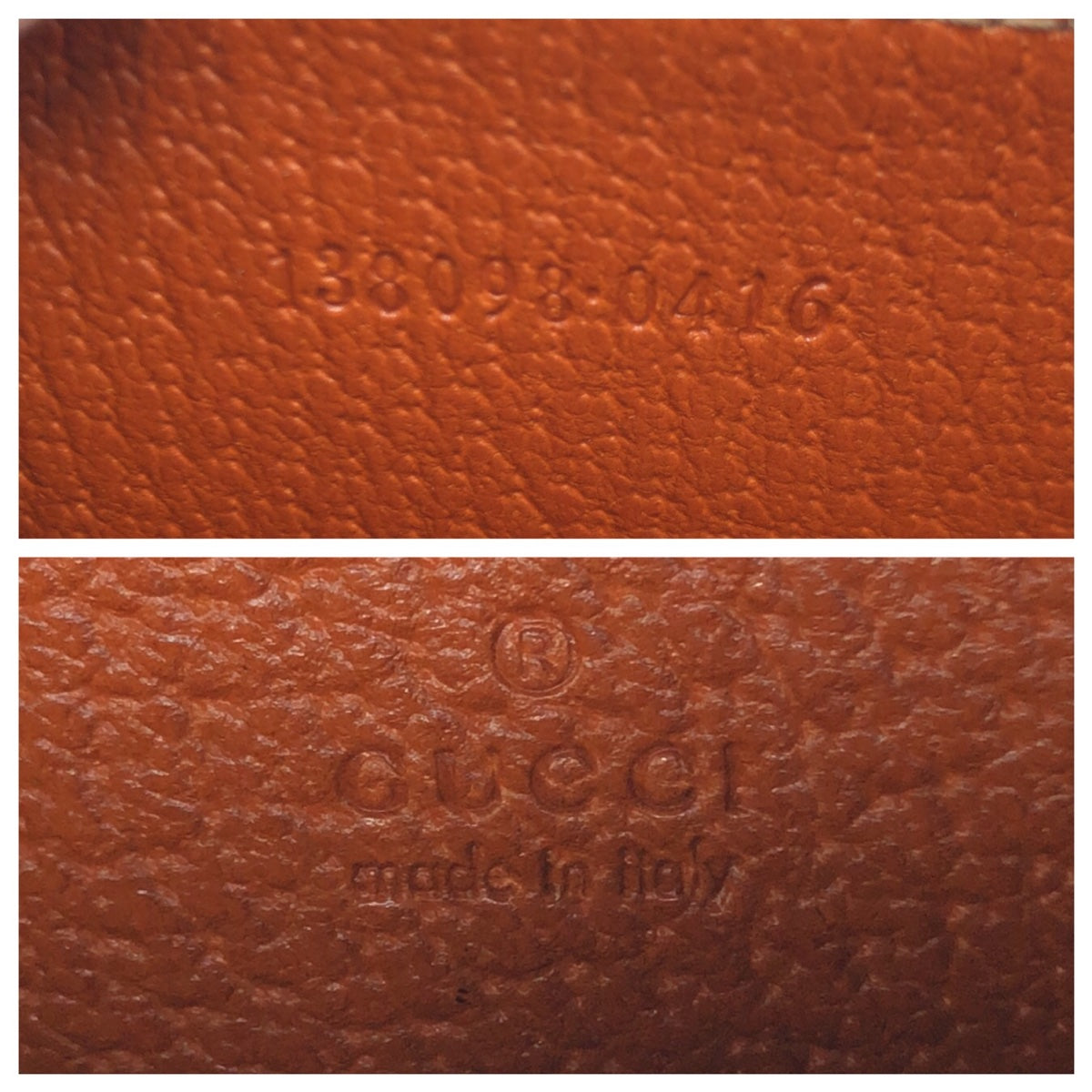 15854
GUCCI グッチ GG柄 ブラウン オレンジ GGキャンバス 138098 0416 コインケース カードケース  レディース