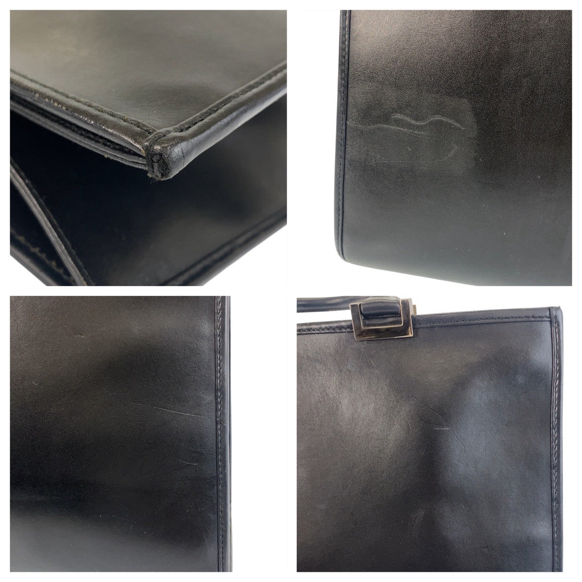 15859
GUCCI グッチ ジャッキー ブラック 黒 シルバー金具 レザー 002 1064 トートバッグ ショルダーバッグ レディース ABP39
