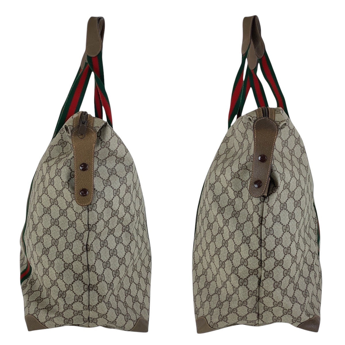 15864
GUCCI グッチ オールドグッチ シェリーライン ベージュ ブラウン マルチカラー GGスプリームキャンバス 89 19 012 ボストンバッグ 男女兼用  レディース