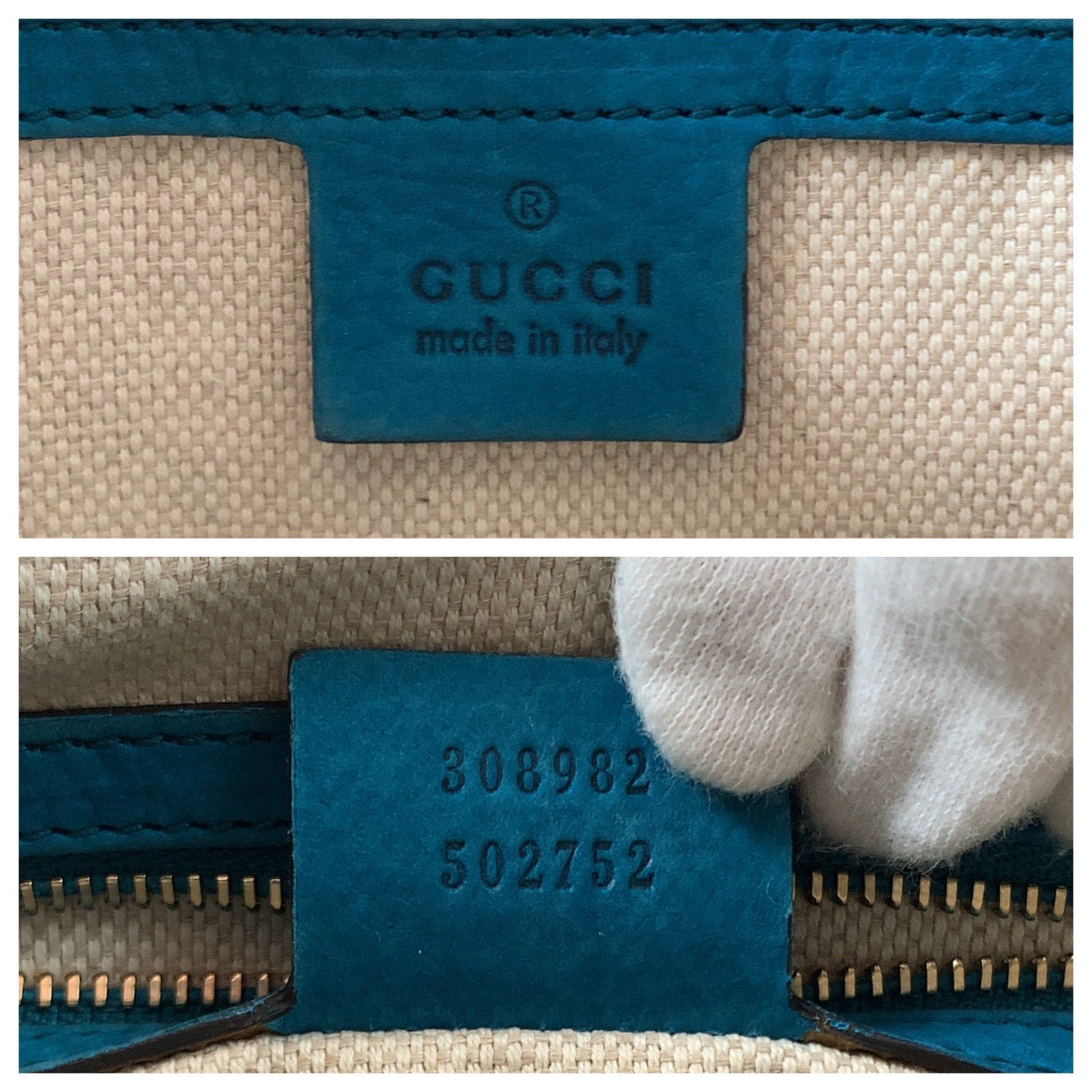15866
GUCCI グッチ ソーホー ブルー ゴールド金具 レザー 308982 チェーントートバッグ ショルダーバッグ  レディース ABP64