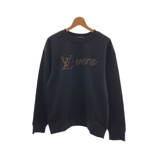 15908
LOUIS VUITTON ルイヴィトン 24SS スタッズ サイズS ブラック 黒 ゴールド金具 RM182M FMB HFY07W スウェット トレーナー  メンズ A130