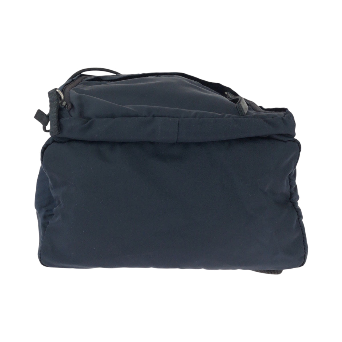 15891
PRADA プラダ テスート 三角ロゴプレート ネイビー シルバー金具 ナイロン リュックサック バックパック  レディース ABP40