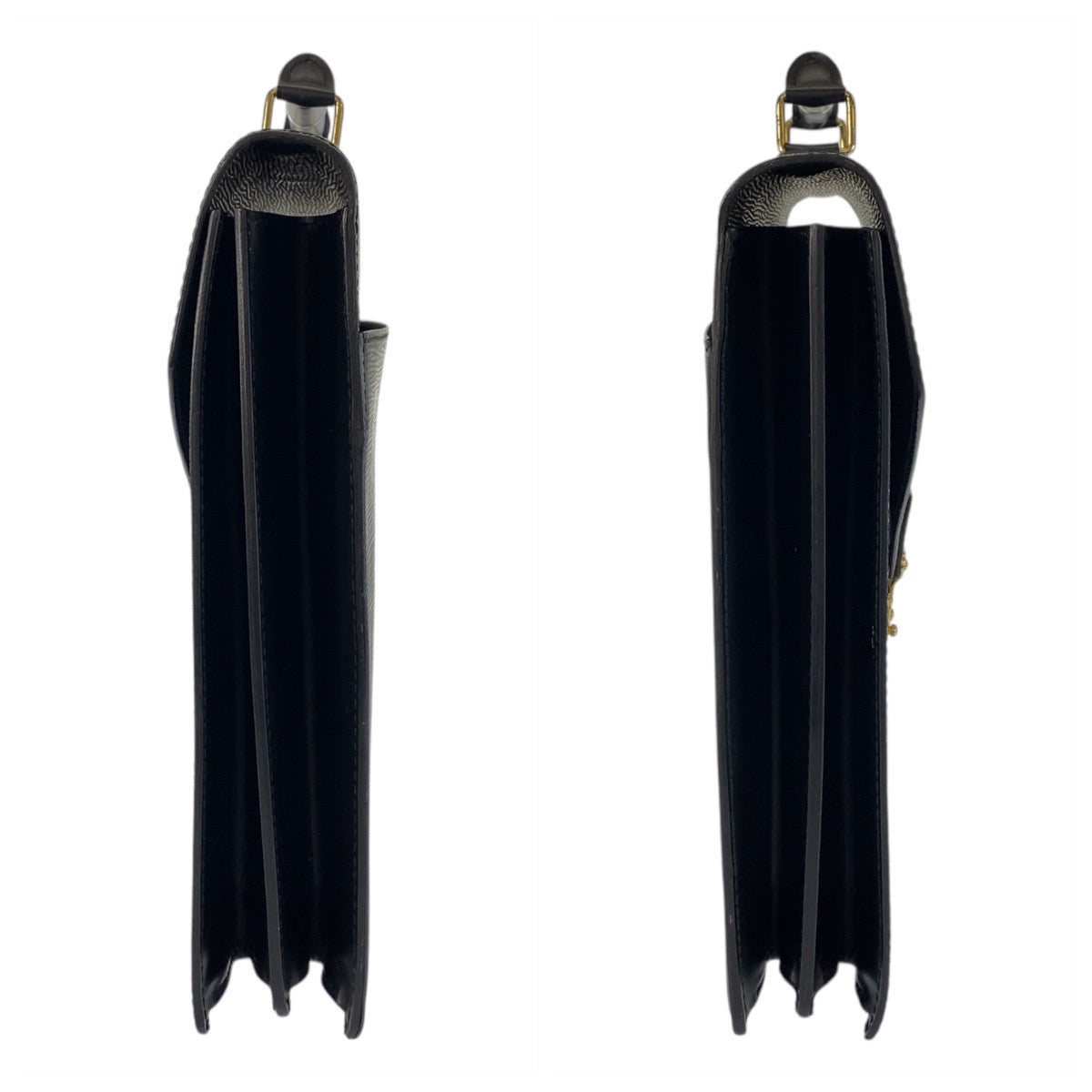 15915
LOUIS VUITTON ルイヴィトン エピ セルヴィエットコンセイエ ブラック 黒 ゴールド金具 レザー M54422 ビジネスバッグ ブリーフケース  メンズ ABP46