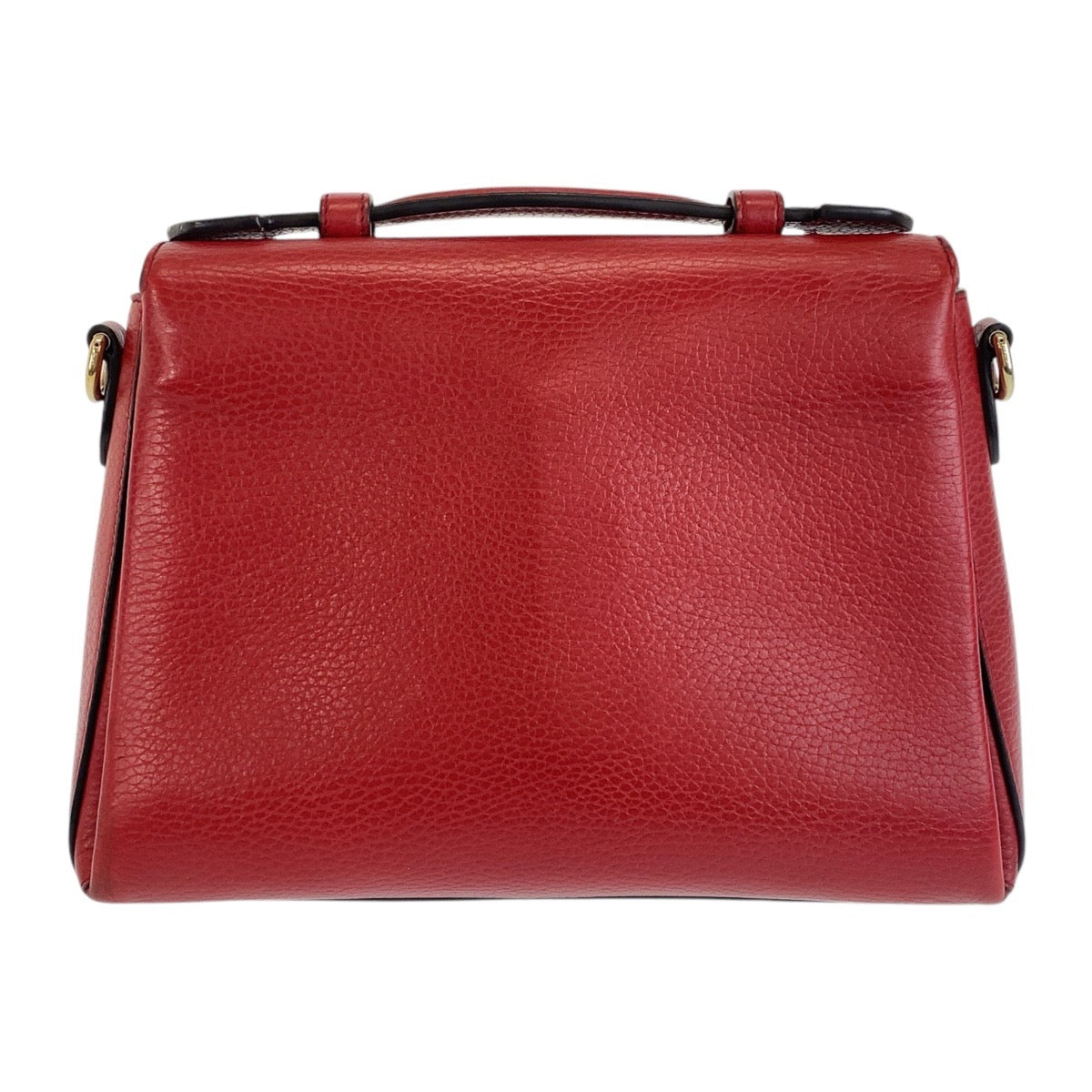 15941
GUCCI グッチ インターロッキング レッド ゴールド金具 レザー 510302 ショルダーバッグ ハンドバッグ 2way  レディース ABP68