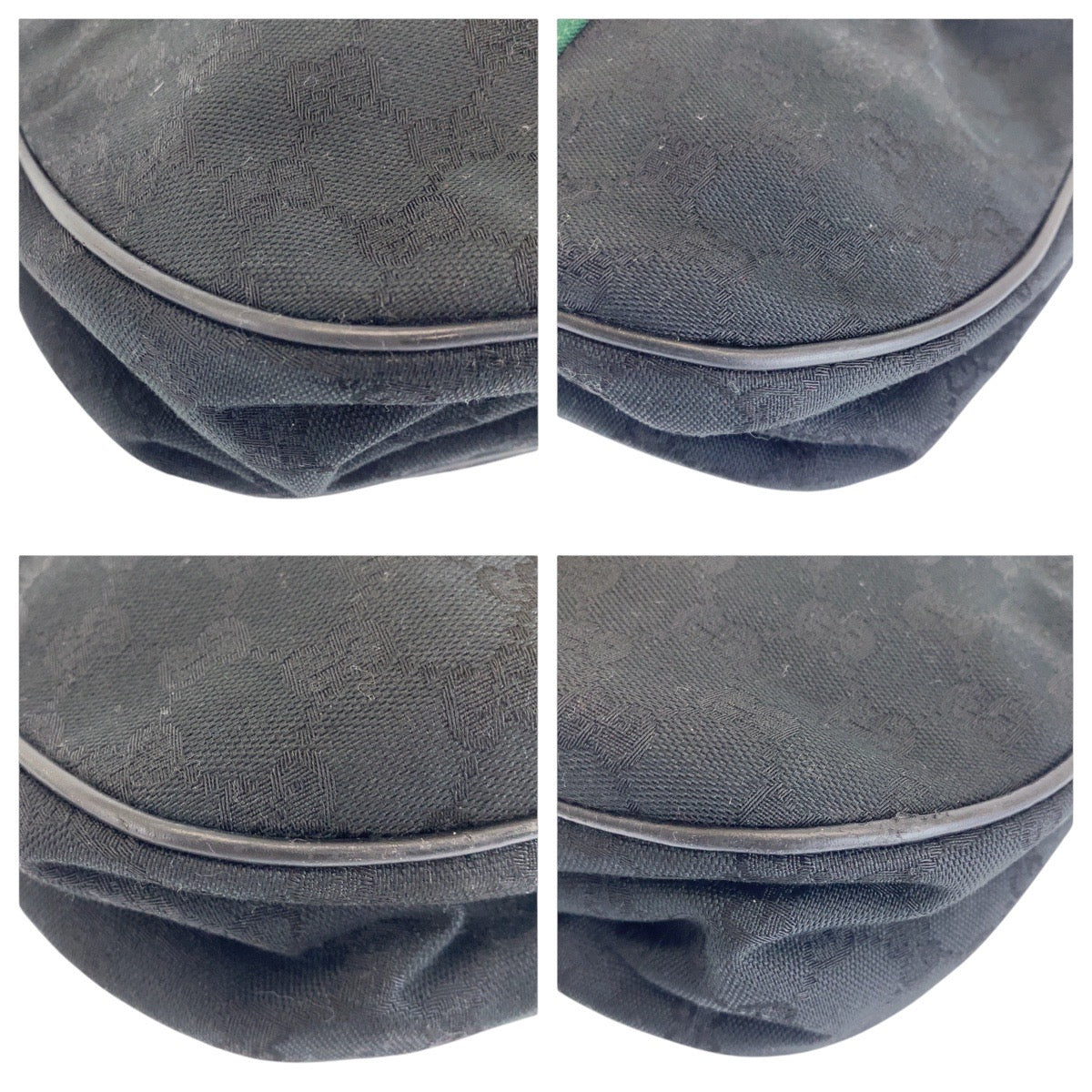 15950
GUCCI グッチ ヴィンテージ オールドグッチ シェリーライン ブラック 黒 マルチカラー ゴールド金具 GGキャンバス / レザー 10 2 3840 斜め掛け ショルダーバッグ  レディース AB45