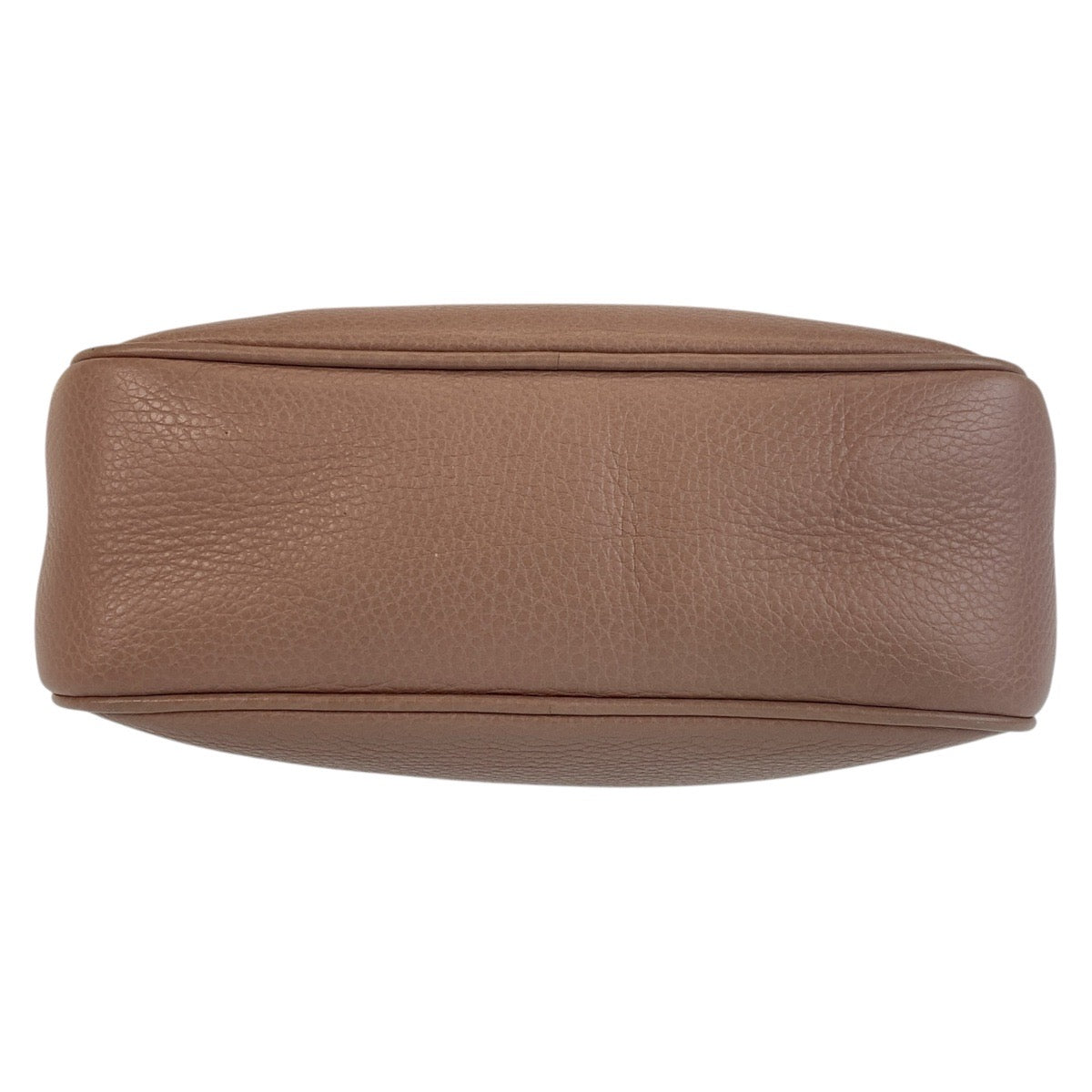 15953
 GUCCI Soho Pink Beige Gold Hardware Leather 303364 Shoulder Bag Pochette Women's