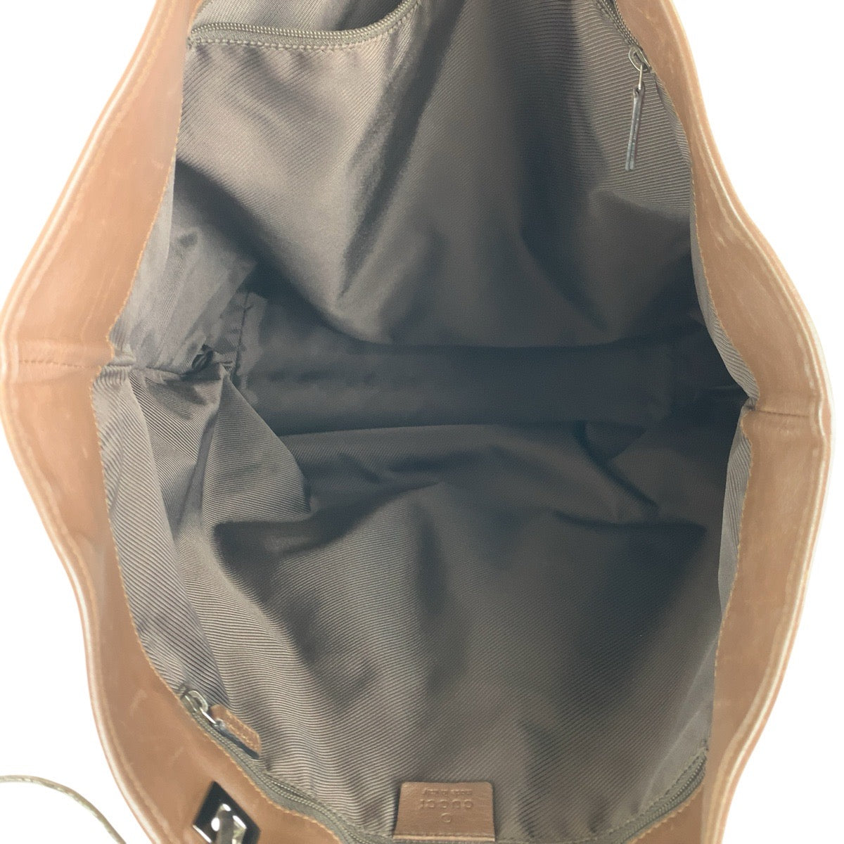 15958
GUCCI グッチ ブラウン シルバー金具 GGキャンバス / レザー 31242 トートバッグ ショルダーバッグ  レディース