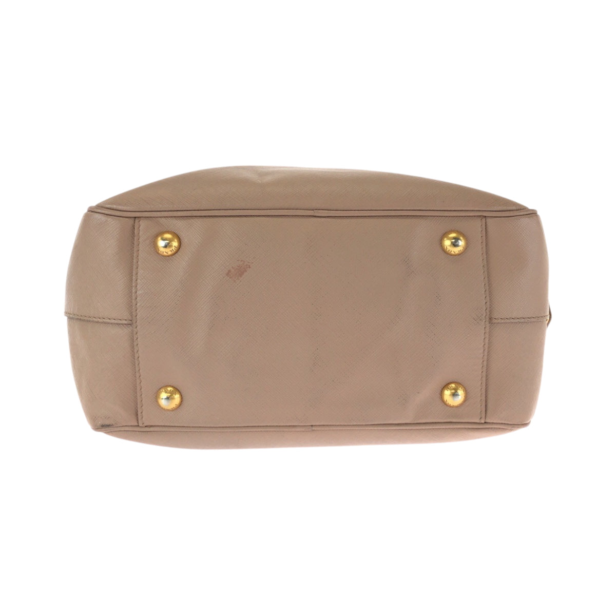 15961
PRADA プラダ サフィアーノ ピンク ホワイト ゴールド金具 レザー ショルダーバッグ ハンドバッグ 2way レディース ABP49