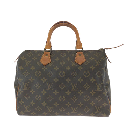 15964
LOUIS VUITTON ルイヴィトン モノグラム スピーディ30 ブラウン ゴールド金具 PVC  M41526 ハンドバッグ ボストンバッグ  レディース