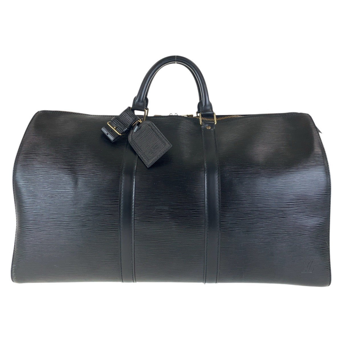 15966
LOUIS VUITTON ルイヴィトン エピ キーポル 50 ノワール ブラック 黒 ゴールド金具 レザー M42962 ボストンバッグ 男女兼用  レディース
