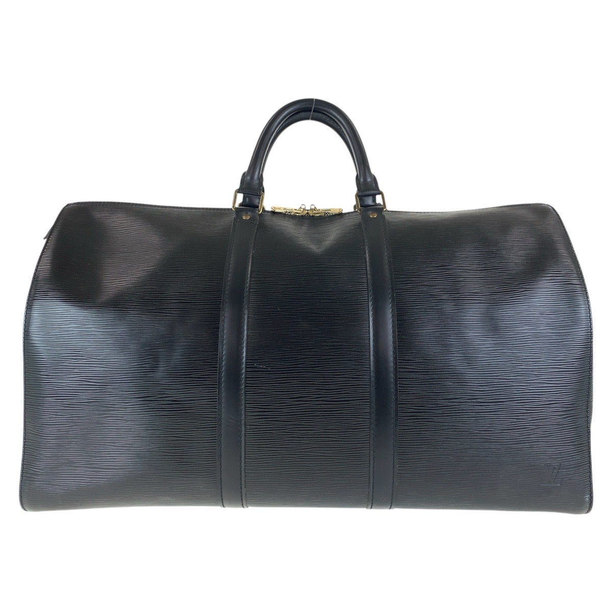 15966
LOUIS VUITTON ルイヴィトン エピ キーポル 50 ノワール ブラック 黒 ゴールド金具 レザー M42962 ボストンバッグ 男女兼用  レディース