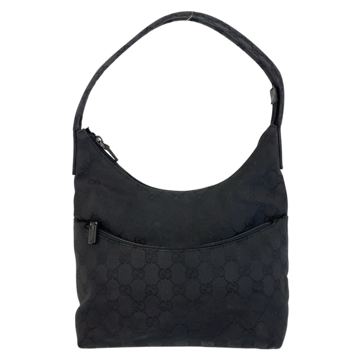 15970
GUCCI グッチ ブラック 黒 GGキャンバス 001 3386 ショルダーバッグ  レディース AB21