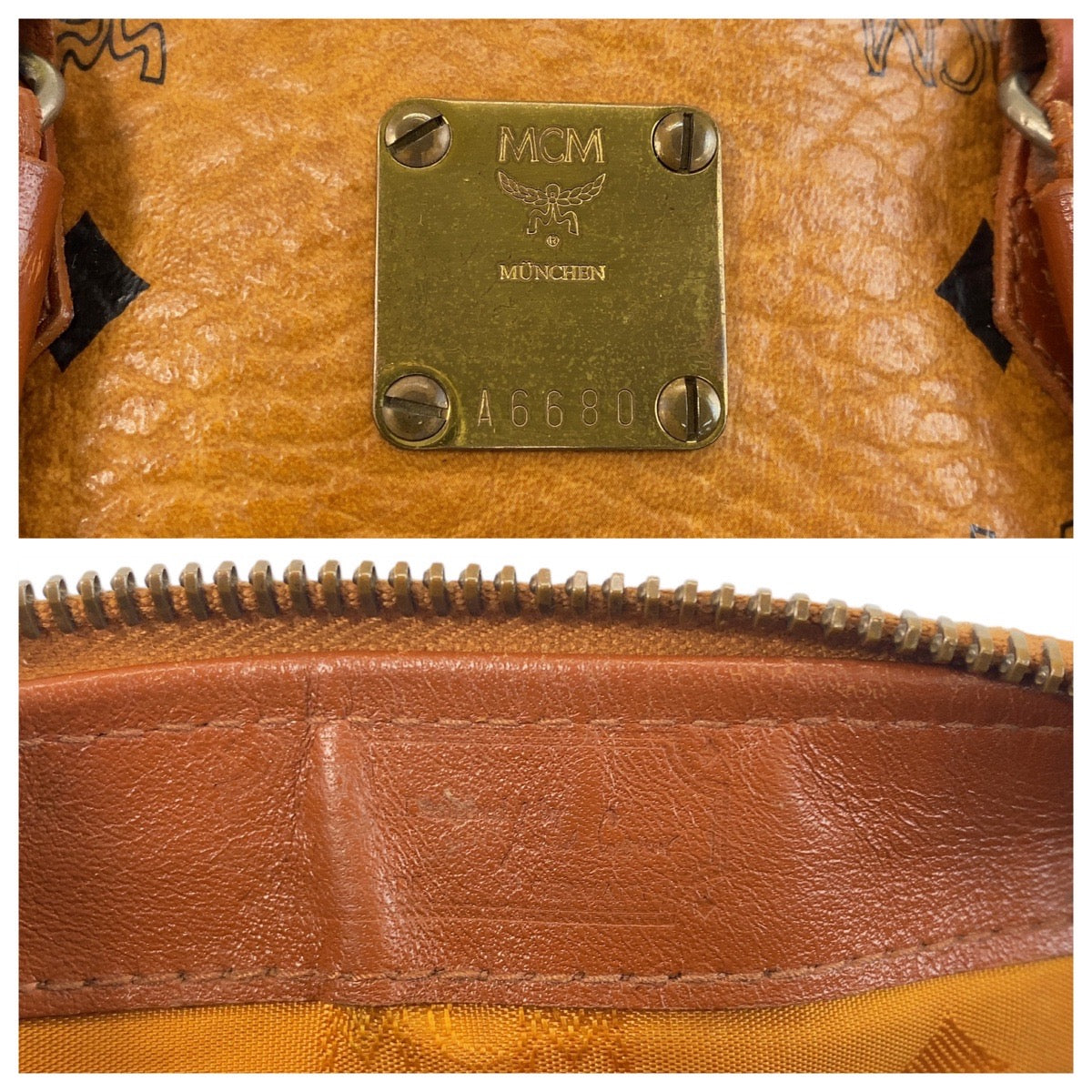 15999
MCM エム シー エム ヴィセトス ブラウン ゴールド金具 レザー ショルダーバッグ ハンドバッグ 2way  レディース