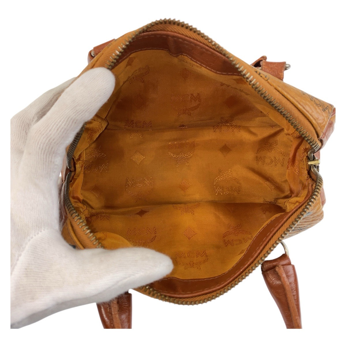 15999
MCM エム シー エム ヴィセトス ブラウン ゴールド金具 レザー ショルダーバッグ ハンドバッグ 2way  レディース