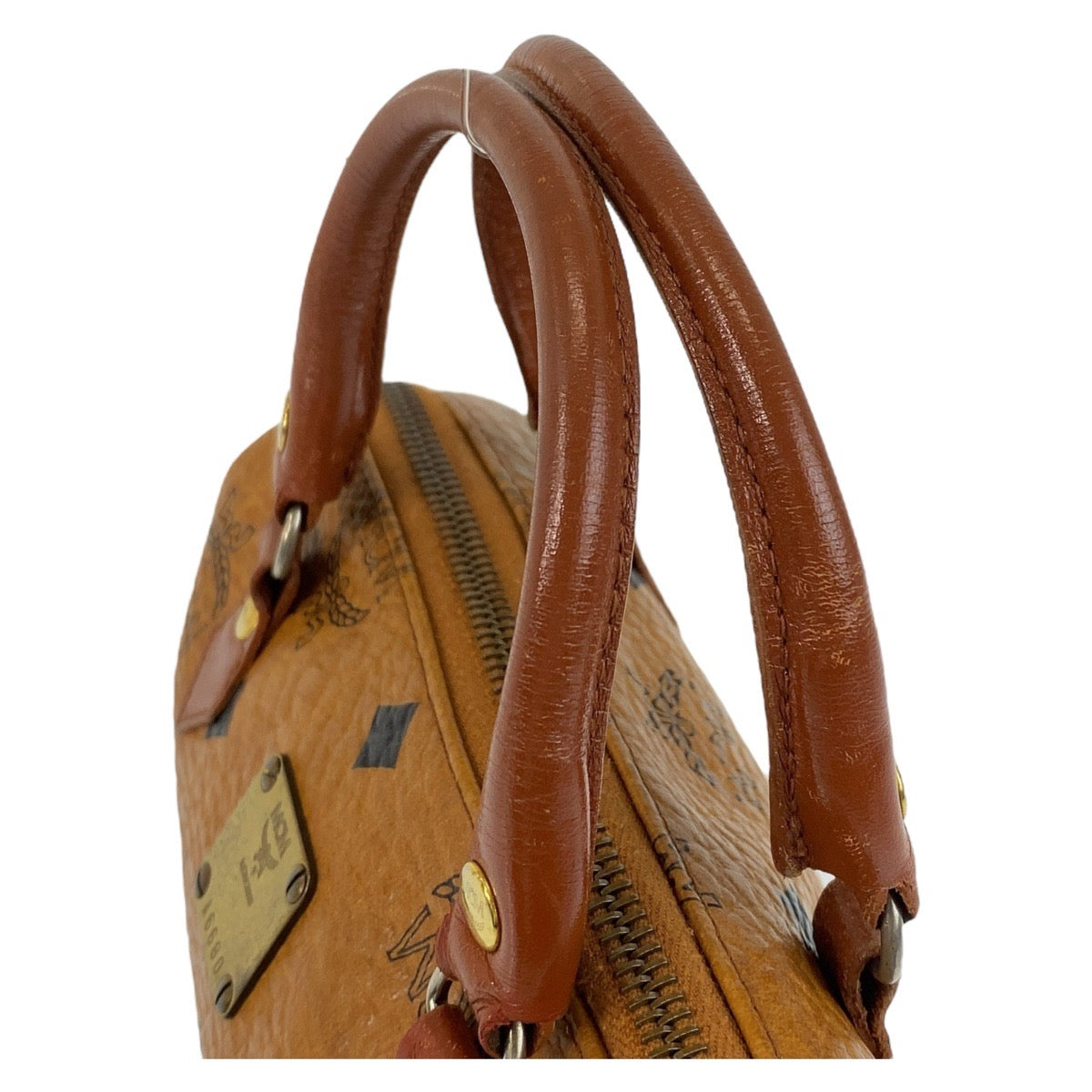 15999
MCM エム シー エム ヴィセトス ブラウン ゴールド金具 レザー ショルダーバッグ ハンドバッグ 2way  レディース