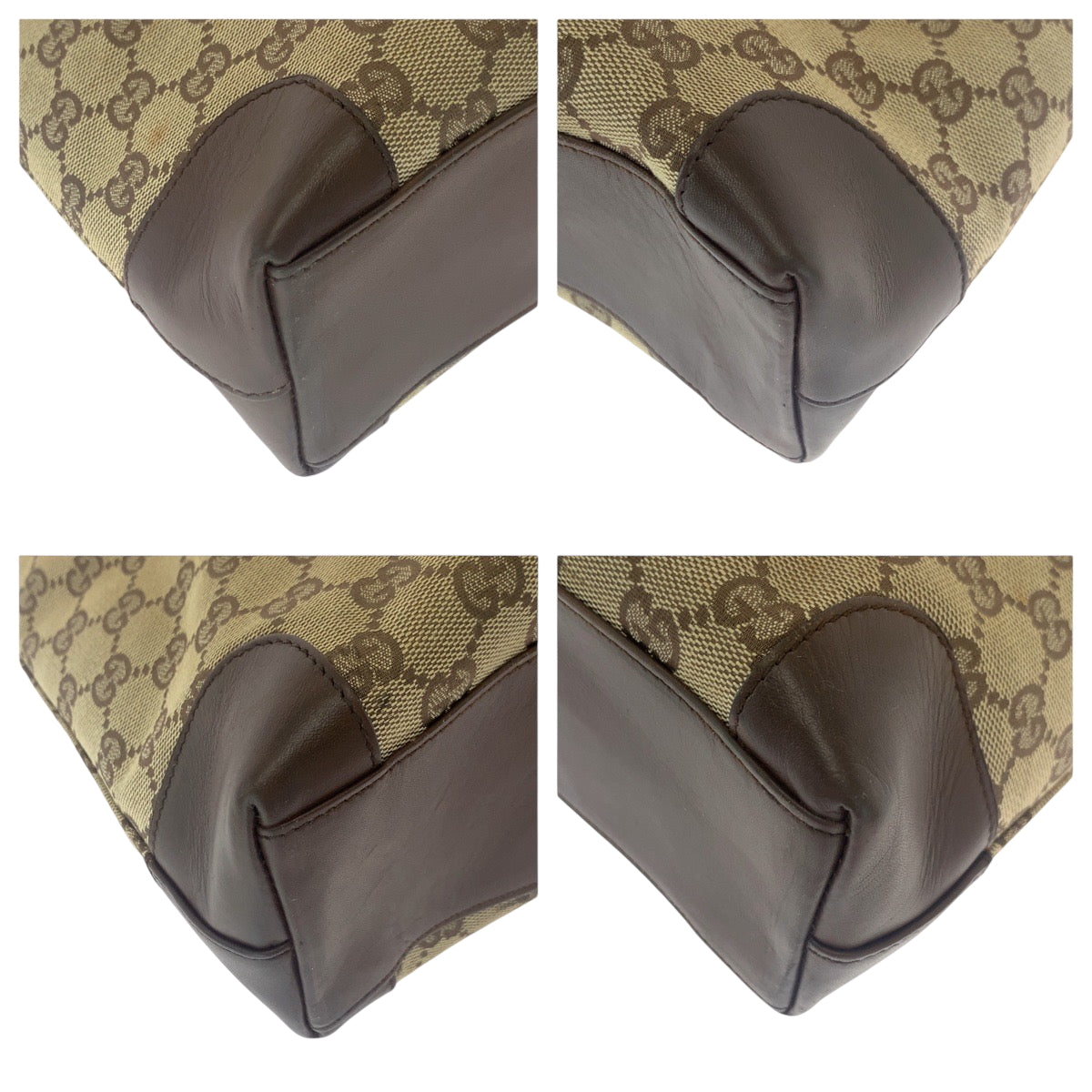 16000
GUCCI グッチ ブラウン ゴールド金具 GGキャンバス 002 1119 トートバッグ ハンドバッグ  レディース