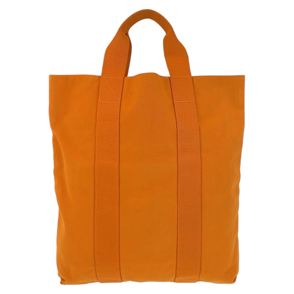 16013
HERMES エルメス フールトゥ カバス フレンチフェスティバル ハワイ限定 オレンジ キャンバス トートバッグ  レディース ABP29