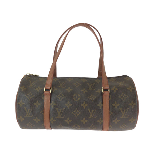 16020
LOUIS VUITTON ルイヴィトン モノグラム パピヨン30 ブラウン ゴールド金具 PVC M51385 ミニボストンバッグ ハンドバッグ  レディース