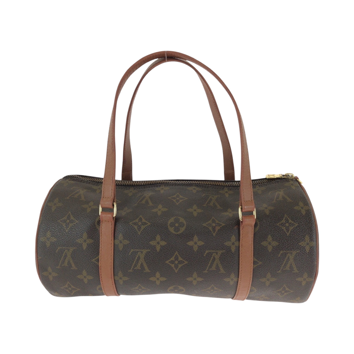 16020
LOUIS VUITTON ルイヴィトン モノグラム パピヨン30 ブラウン ゴールド金具 PVC M51385 ミニボストンバッグ ハンドバッグ  レディース