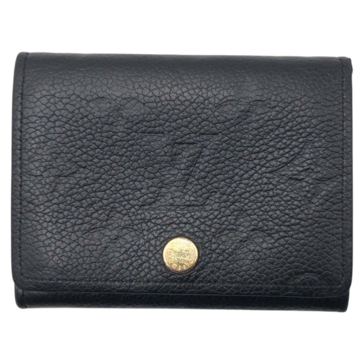 16032
LOUIS VUITTON ルイヴィトン モノグラム アンプラント アンヴェロップ カルト ドゥ ヴィジット ブラック 黒 レザー M58456 カードケース 名刺入れ 男女兼用  レディース ABP22
