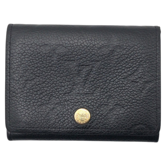 16032
LOUIS VUITTON ルイヴィトン モノグラム アンプラント アンヴェロップ カルト ドゥ ヴィジット ブラック 黒 レザー M58456 カードケース 名刺入れ 男女兼用  レディース ABP22