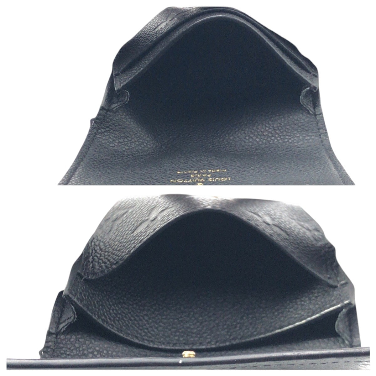 16032
LOUIS VUITTON ルイヴィトン モノグラム アンプラント アンヴェロップ カルト ドゥ ヴィジット ブラック 黒 レザー M58456 カードケース 名刺入れ 男女兼用  レディース ABP22