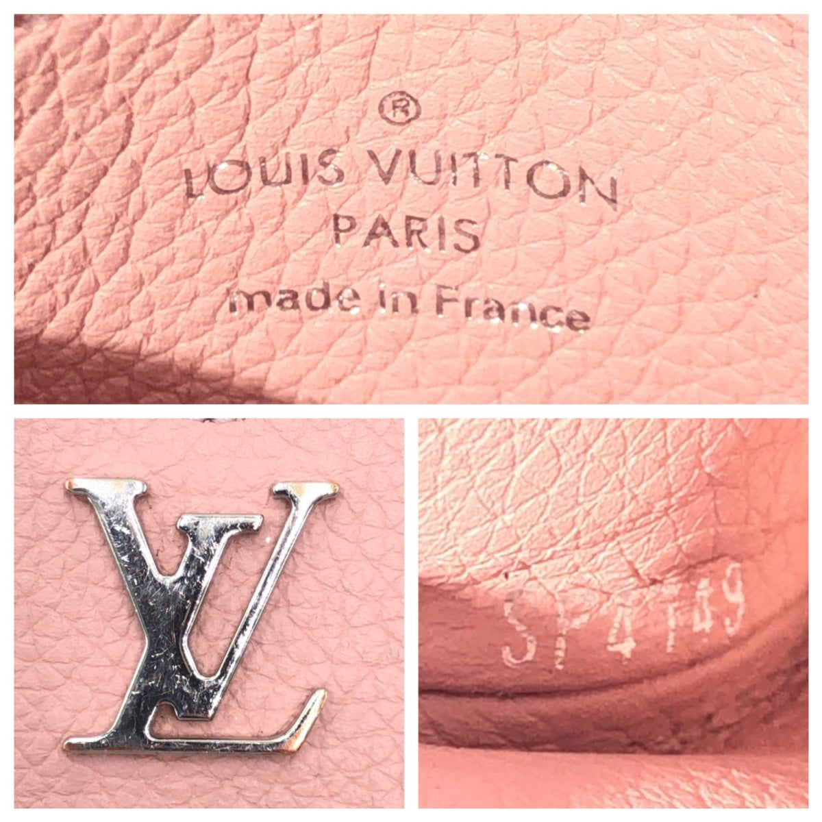 16033
LOUIS VUITTON ルイヴィトン ポルトカルト ロックミー ピンク ローズバレリーヌ シルバー レザー M68610 カードケース パスケース  レディース