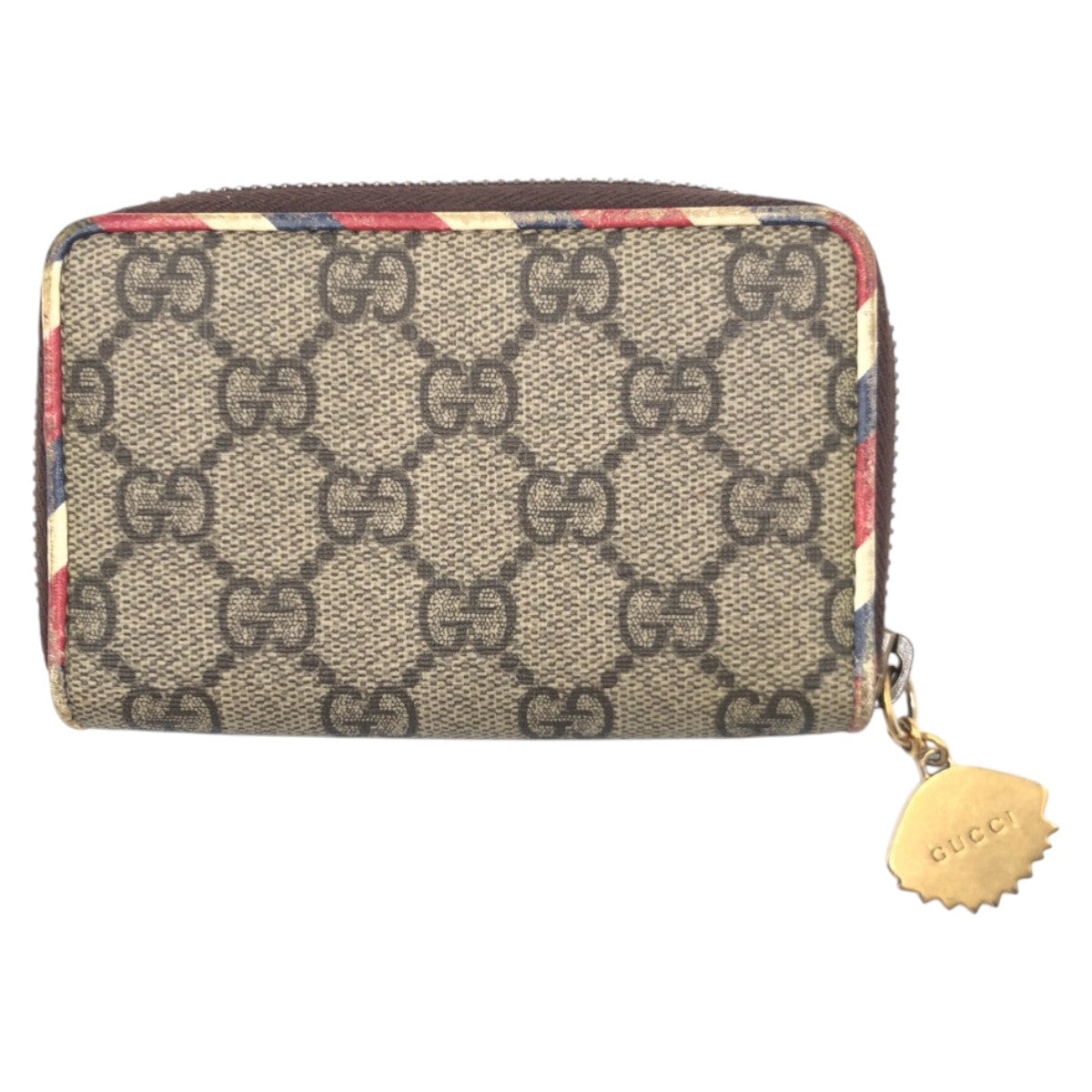 16035
GUCCI グッチ クーリエ ブラウン GGスプリームキャンバス 473911 カードケース 名刺入れ 男女兼用  レディース