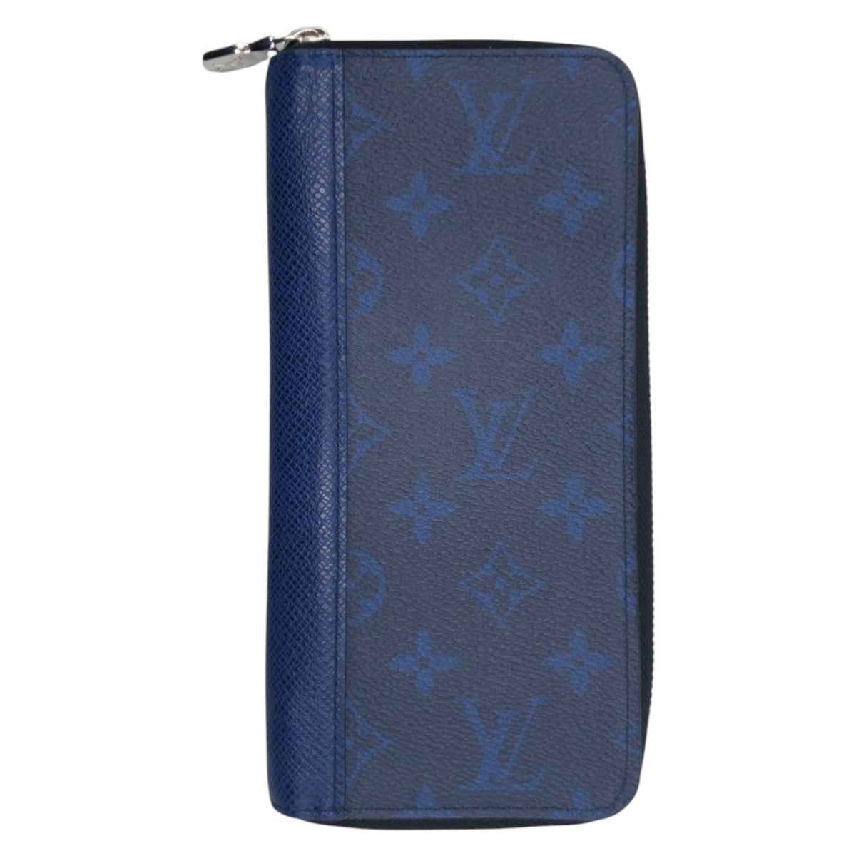 16037
LOUIS VUITTON ルイヴィトン モノグラム  ジッピーウォレット ヴェルティカル ブルー PVC M30447 長財布 ロングウォレット  メンズ