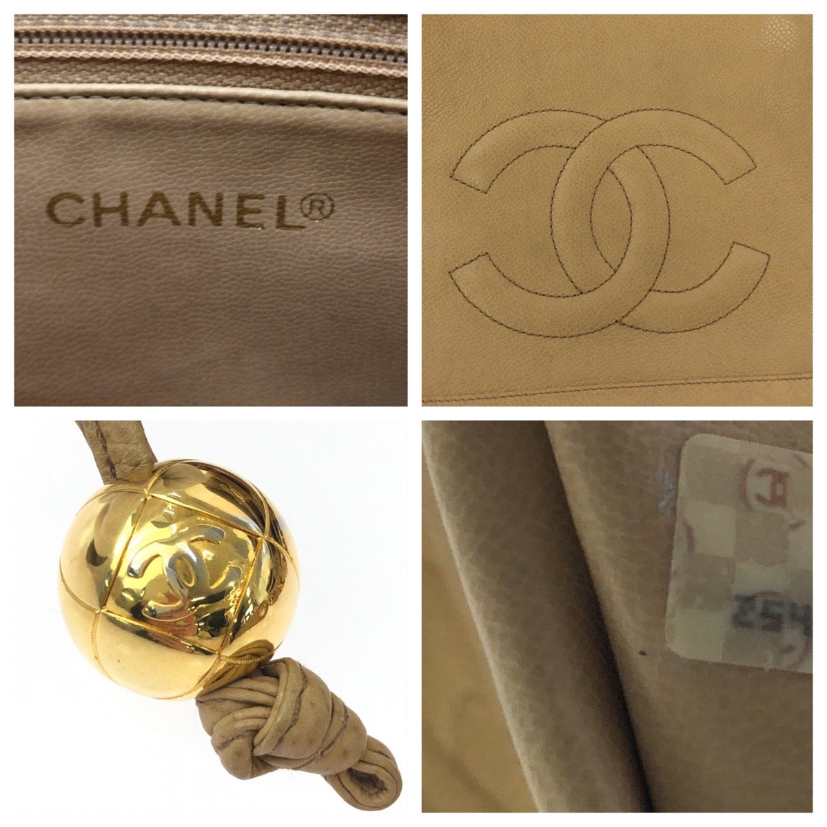 16080
CHANEL シャネル ヴィンテージ ココマーク ライトブラウン ゴールド金具 キャビアスキン チェーンショルダーバッグ 肩掛け  レディース AB175