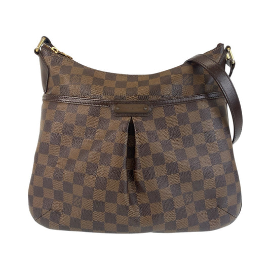 16081
LOUIS VUITTON ルイヴィトン ダミエ ブルームズベリPM ブラウン ゴールド金具 PVC / レザー N42251 ショルダーバッグ メッセンジャーバッグ レディース ABP66