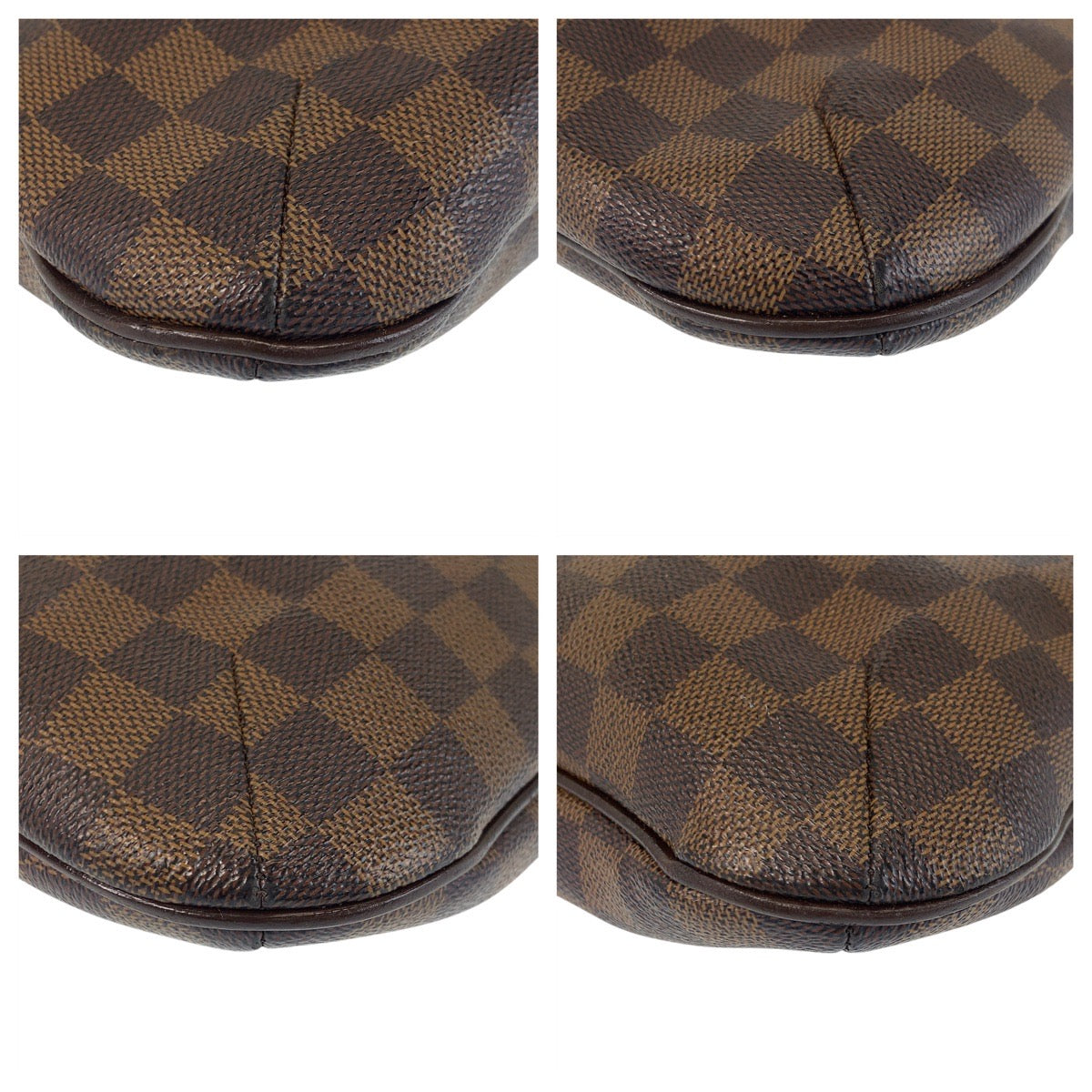 16081
LOUIS VUITTON ルイヴィトン ダミエ ブルームズベリPM ブラウン ゴールド金具 PVC / レザー N42251 ショルダーバッグ メッセンジャーバッグ レディース ABP66