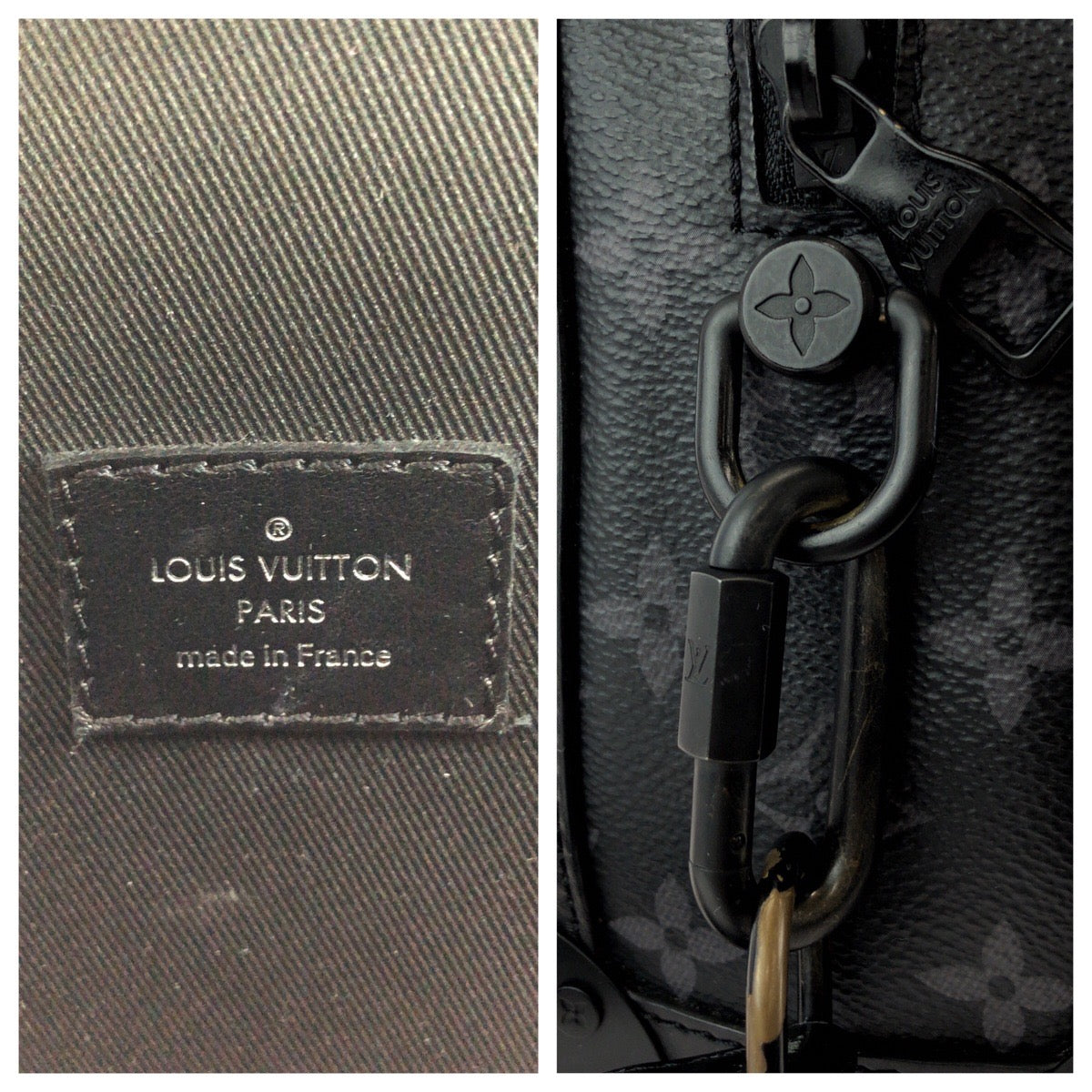 16094
LOUIS VUITTON ルイヴィトン モノグラム エクリプス ソフトトランク ブラック ブラック金具 PVC M44730 チェーン ショルダーバッグ ポシェット メンズ ABP190