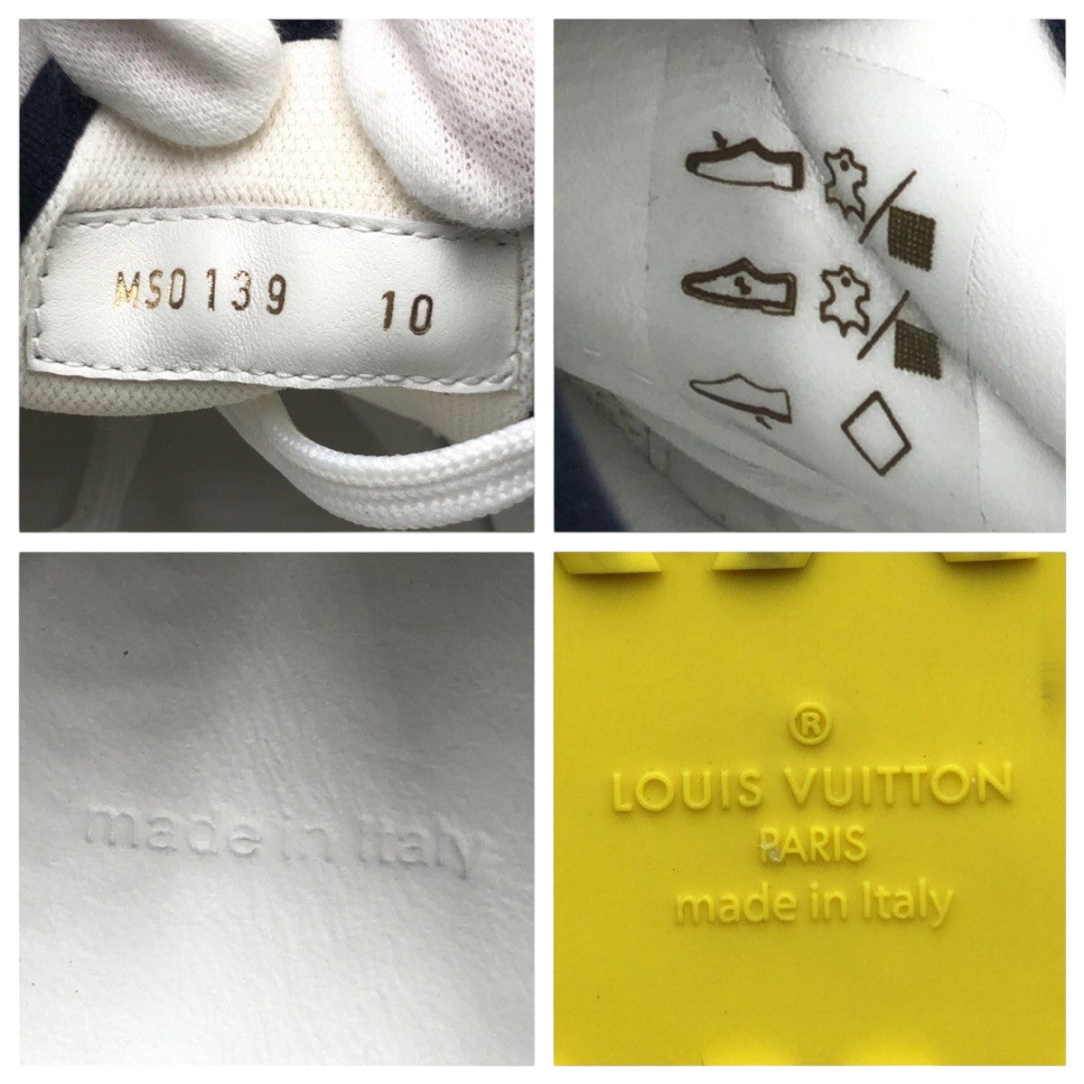 16107
LOUIS VUITTON ルイヴィトン トロカデロライン ネイビー ホワイト レッド レザー MS0139 スニーカー 靴 メンズ ABP32