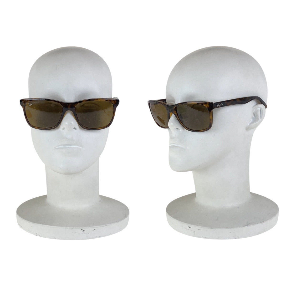 16129
Ray-Ban レイバン マーブル柄 ブラウン シルバー金具 プラスチック RB4181 710/83 3P サングラス 男女兼用 ウェリントン  メンズ