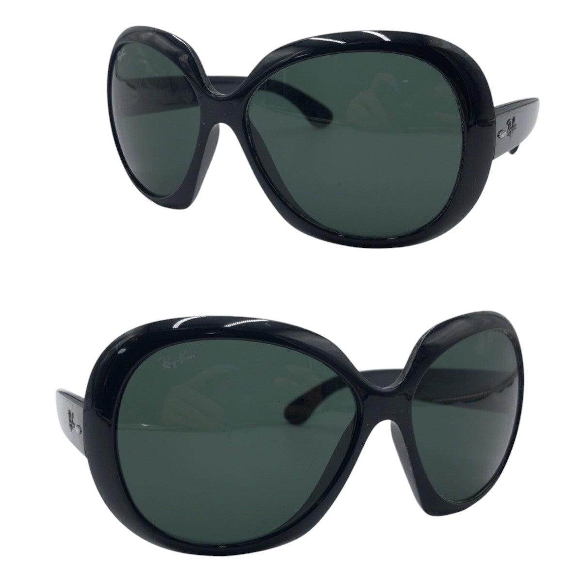 16130
Ray-Ban レイバン Jackie Ohh ii ブラック 黒 プラスチック RB4098 601 71 3N サングラス バタフライ  レディース