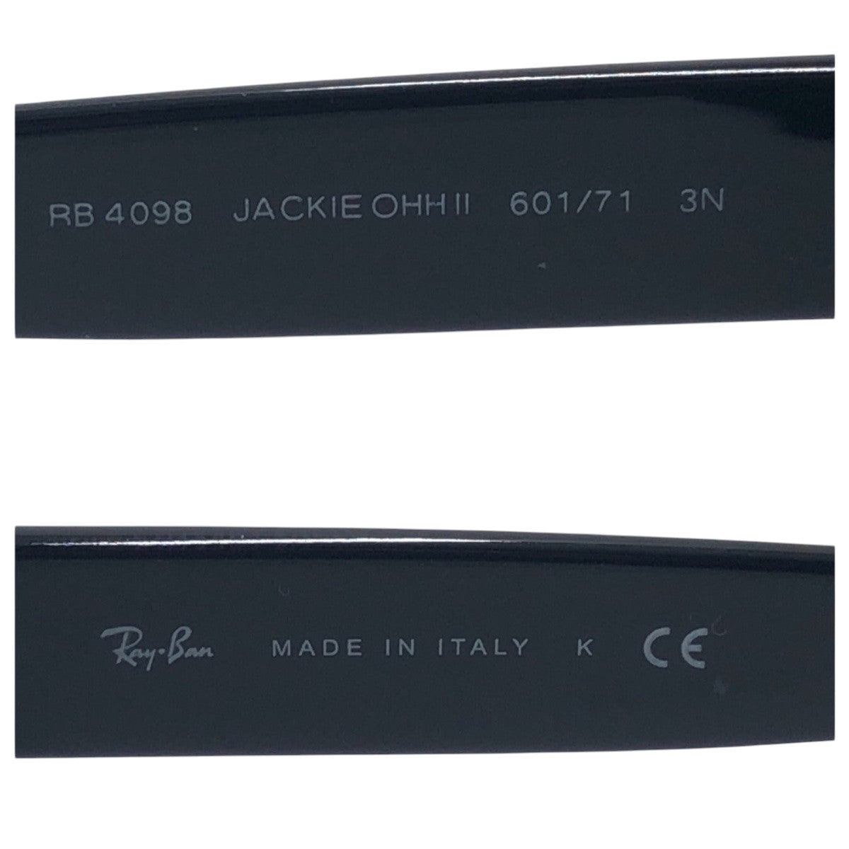 16130
Ray-Ban レイバン Jackie Ohh ii ブラック 黒 プラスチック RB4098 601 71 3N サングラス バタフライ  レディース