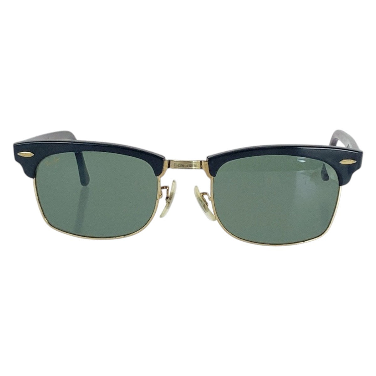 16131
Ray-Ban レイバン ヴィンテージ B&L RAY-BAN U.S.A ブラック ゴールド金具 ガラス / メタル W1481 VWAS サングラス ウェリントン  メンズ AB13