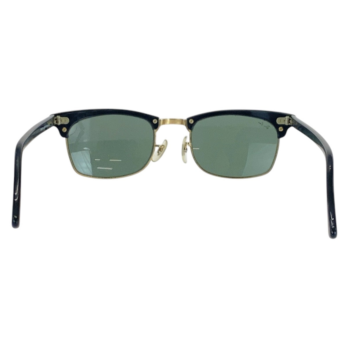 16131
Ray-Ban レイバン ヴィンテージ B&L RAY-BAN U.S.A ブラック ゴールド金具 ガラス / メタル W1481 VWAS サングラス ウェリントン  メンズ AB13