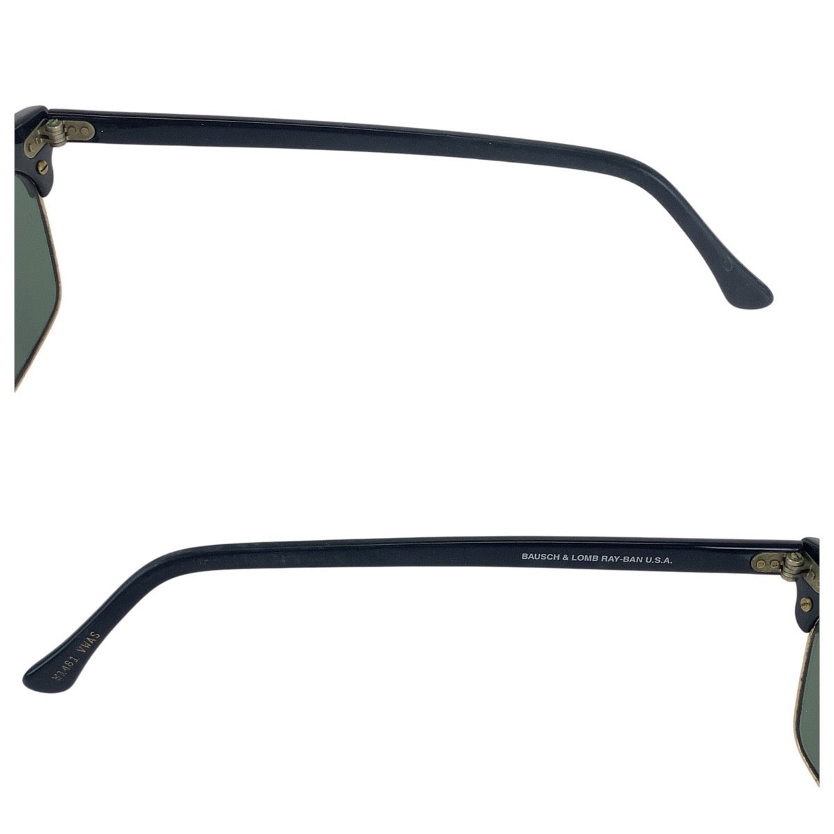 16131
Ray-Ban レイバン ヴィンテージ B&L RAY-BAN U.S.A ブラック ゴールド金具 ガラス / メタル W1481 VWAS サングラス ウェリントン  メンズ AB13