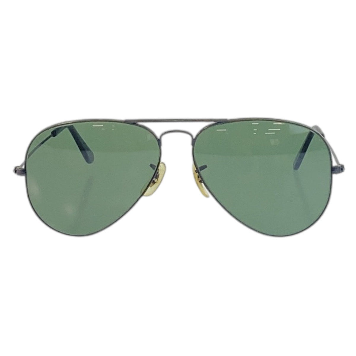 16135
Ray-Ban レイバン ヴィンテージ ボシュロム アビエーター ブラック 黒 メタル / プラスチック 58◻︎14 サングラス 男女兼用 ティアドロップ  メンズ AB12