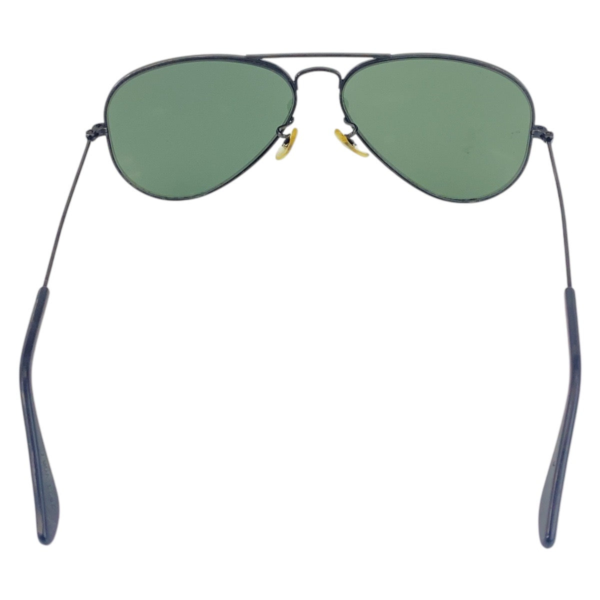 16135
Ray-Ban レイバン ヴィンテージ ボシュロム アビエーター ブラック 黒 メタル / プラスチック 58◻︎14 サングラス 男女兼用 ティアドロップ  メンズ AB12