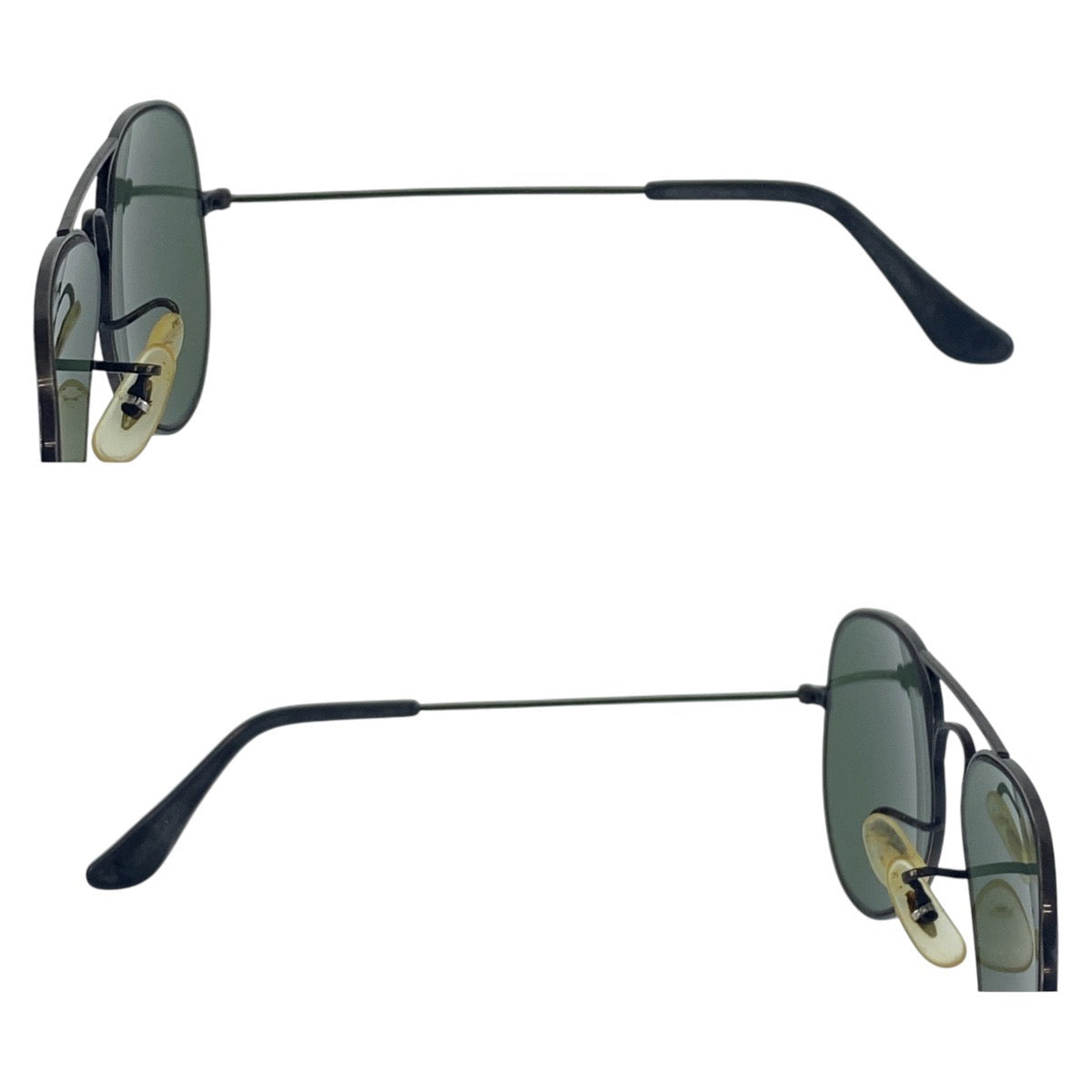 16135
Ray-Ban レイバン ヴィンテージ ボシュロム アビエーター ブラック 黒 メタル / プラスチック 58◻︎14 サングラス 男女兼用 ティアドロップ  メンズ AB12
