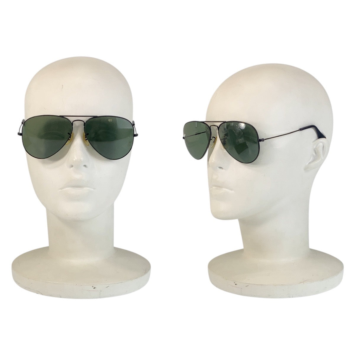 16135
Ray-Ban レイバン ヴィンテージ ボシュロム アビエーター ブラック 黒 メタル / プラスチック 58◻︎14 サングラス 男女兼用 ティアドロップ  メンズ AB12