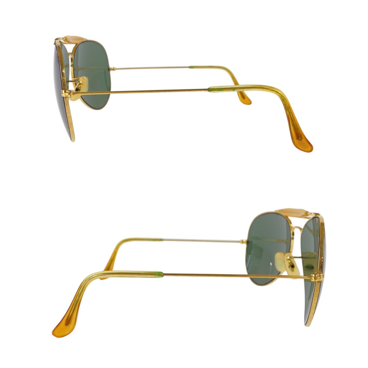 16137
Ray-Ban レイバン ヴィンテージ ボシュロム ゴールド メタル / プラスチック 62◻︎14 サングラス ティアドロップ  メンズ AB10