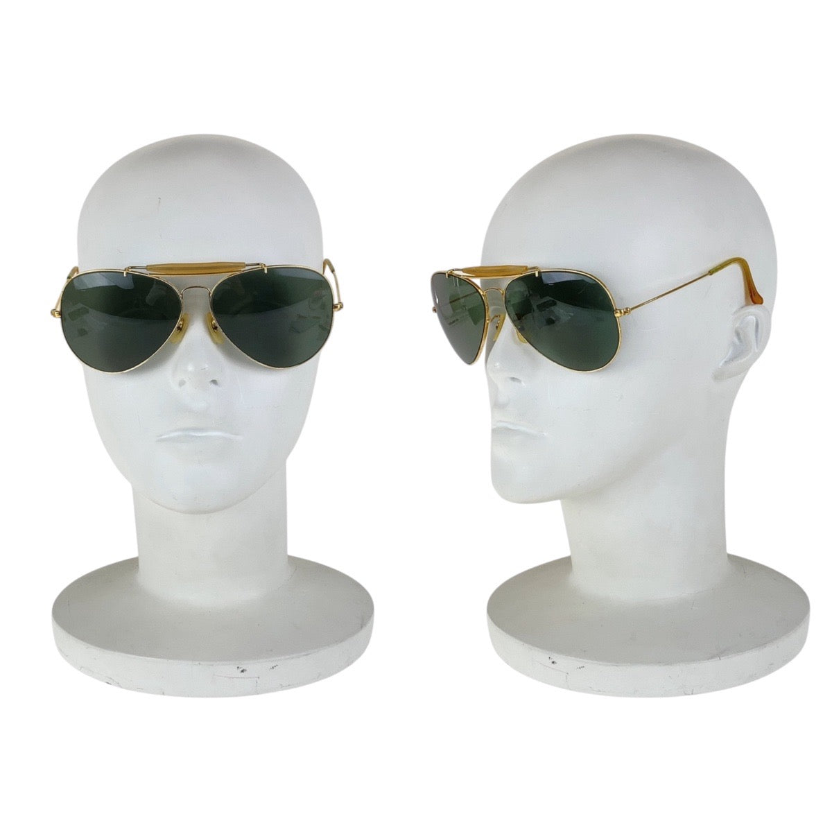 16137
Ray-Ban レイバン ヴィンテージ ボシュロム ゴールド メタル / プラスチック 62◻︎14 サングラス ティアドロップ  メンズ AB10