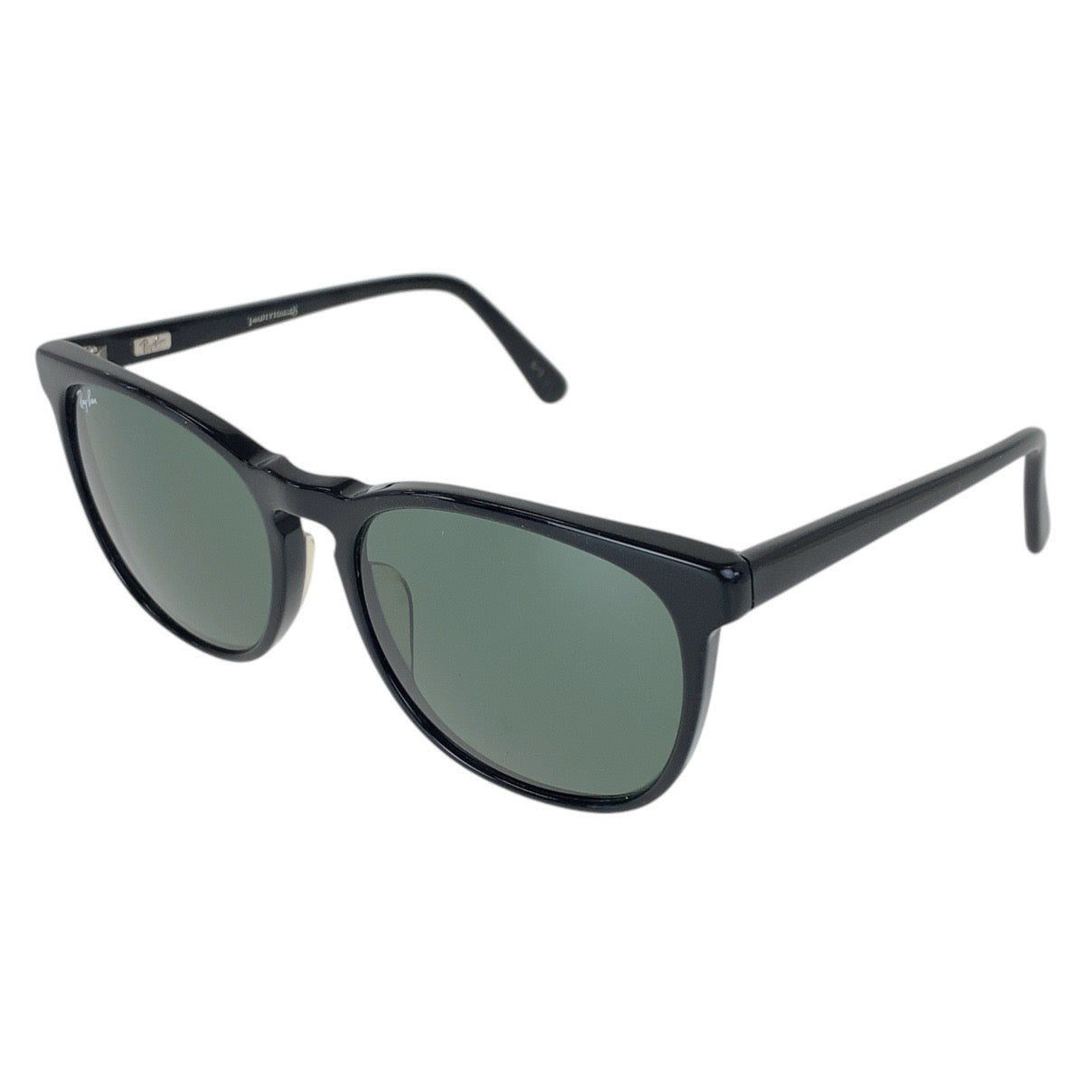 16138
Ray-Ban レイバン ヴィンテージ ボシュロム ブラック 黒 シルバー金具 プラスチック KISSENA #12 54◻︎18 TRADITIONALS サングラス 男女兼用 ウェリントン  メンズ