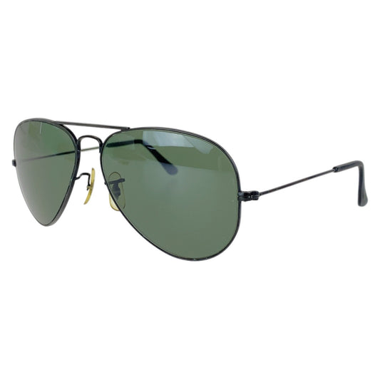16140
Ray-Ban レイバン ヴィンテージ ブラック 黒 メタル / プラスチック サングラス 男女兼用 ティアドロップ  メンズ